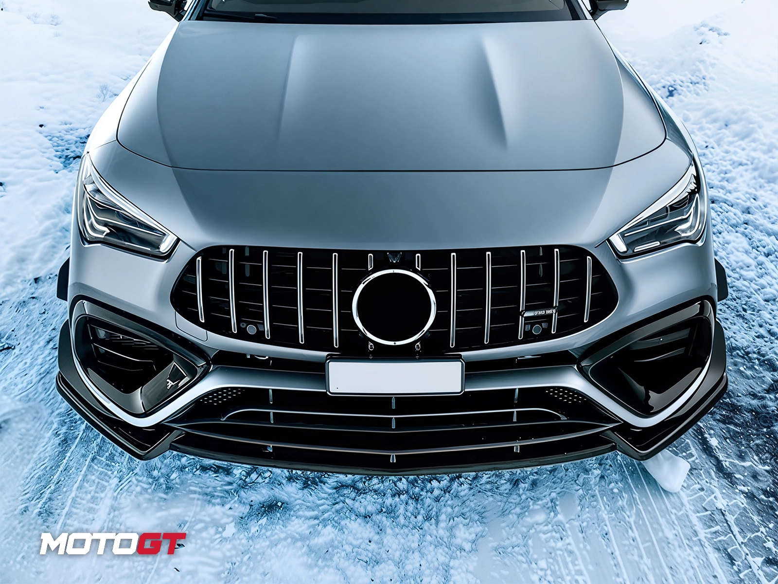 CLA CLASS FRONT BUMPER SPLITTER